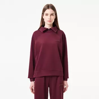 Женская толстовка Lacoste Regular Fit на молнии