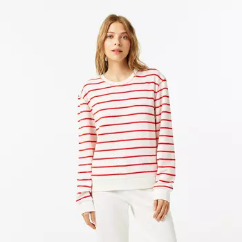 Женская толстовка Lacoste с круглым воротом