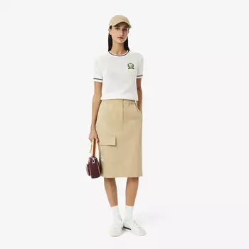 Женская юбка Lacoste из хлопка