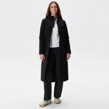 Женская утеплённая куртка-парка Lacoste с эластичным поясом