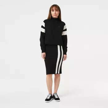Женская узкая юбка Lacoste с полосой