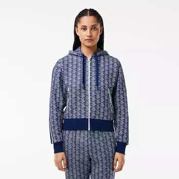 Женская жаккардовая толстовка Lacoste