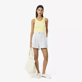 Женские шорты Lacoste из льна