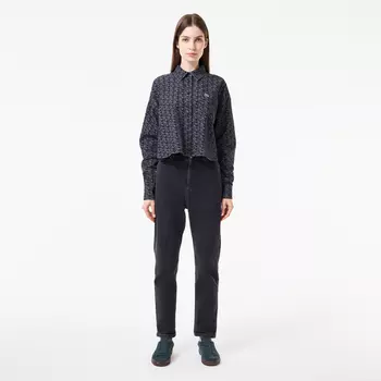 Женские прямые джинсы Lacoste