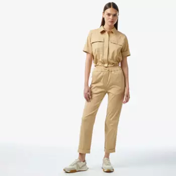 Женские брюки Lacoste Regular Fit с регулируемым поясом