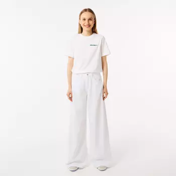 Женские прямые джинсы Lacoste