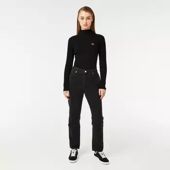 Женские джинсы Lacoste с высокой талией