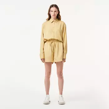 Женские лёгкие шорты Lacoste