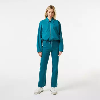 Женские прямые джинсы Lacoste из экологиески чистого хлопка