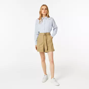 Женские шорты Lacoste с регулируемым поясом