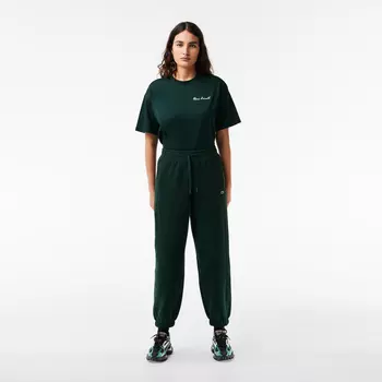 Женские спортивные брюки Lacoste из хлопка