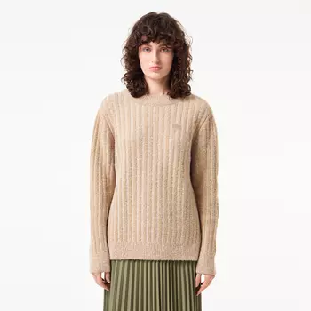 Женский шерстяной свитер Lacoste