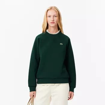 Женский свитшот Lacoste Regular Fit из хлопка