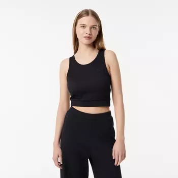 Женский топ Lacoste из хлопка