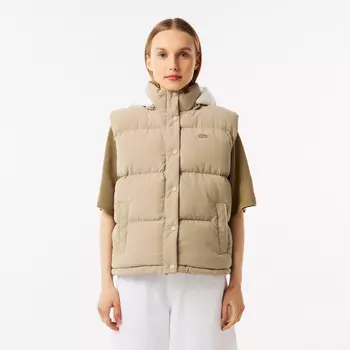 Женский жилет Lacoste с капюшоном