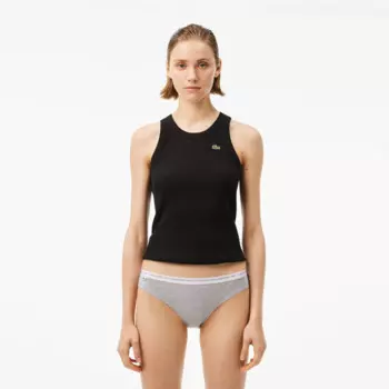 Женские трусы Lacoste из эластичного хлопка (3ед.)
