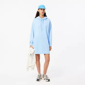 Женское платье-толстовка Lacoste с флисом