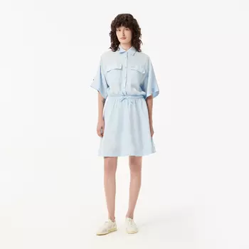Женское платье Lacoste из эластичного хлопка