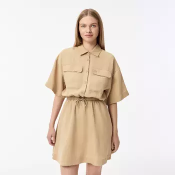 Женское платье Lacoste из эластичного хлопка