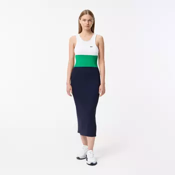 Женское платье Lacoste из вискозы