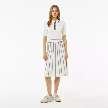 Женское платье-поло Lacoste Flare Fit Short