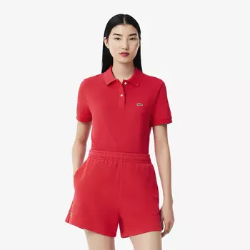 Женское поло Lacoste Classic Fit из хлопка Pique