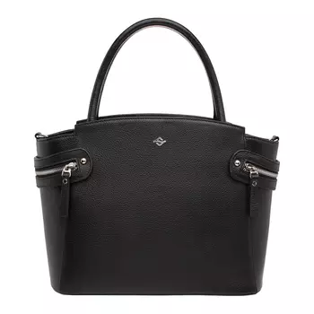 Кожаная женская сумка Hacket Black