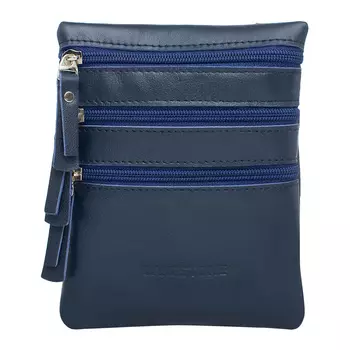 Небольшая мужская сумка через плечо Wesley Dark Blue