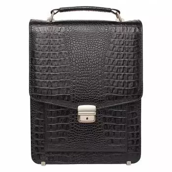 Портфель Dormer Black Caiman