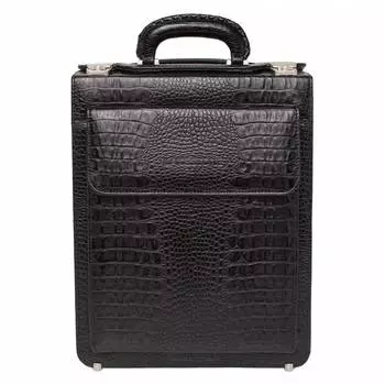 Портфель Grantson Black Caiman