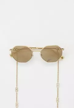 Очки солнцезащитные и цепочка Valentino