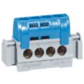 004840 Клеммник голубой 4х1.5-16мм2 Legrand
