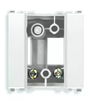 00805 Адаптер для ориентируемого суппорта, встраиваемый монтаж - 2 модуля.Белый Vimar Arke