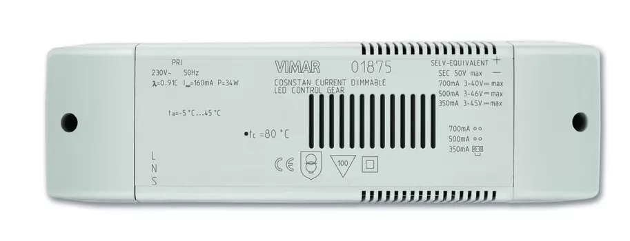 01875 Электронный блок питания Vimar Arke