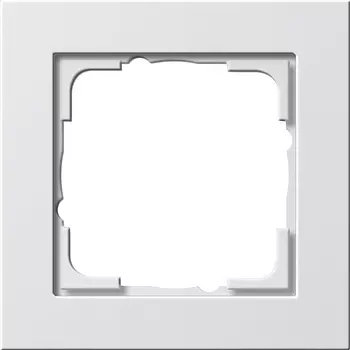 021129 Рамка E2 Белый глянец 1-постовая Gira