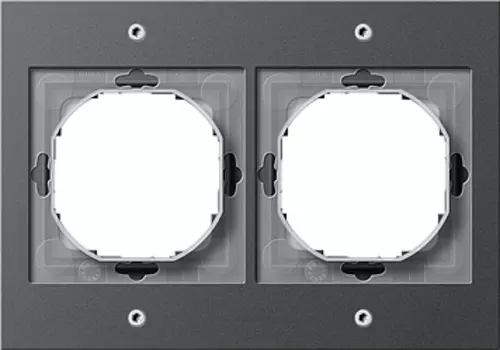 021267 Рамка TX44 Антрацит 2-постовая Gira