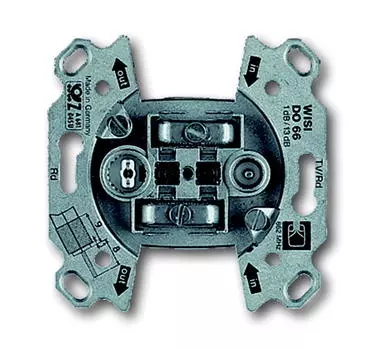 0230-0-0268 (0231-101), Механизм TV-R розетки, проходная, ABB