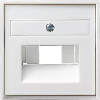 027027 Накладка 50*50 мм для розеток UAE/IAE Белый Gira