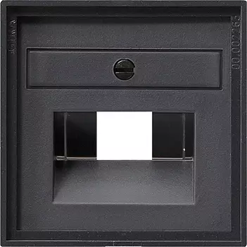 027028 Накладка 50*50 мм для розеток UAE/IAE Антрацит Gira