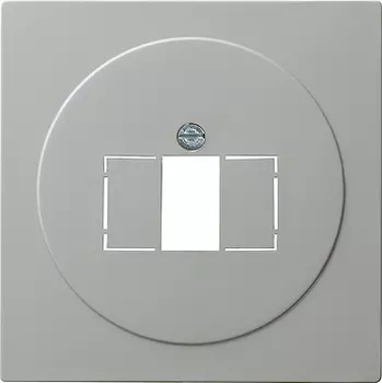 027642 Накладка телефонной розетки TAE+Стерео+USB Серый Gira S-color