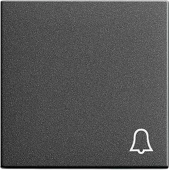 028628 Клавиша с символом "звонок" Антрацит Gira