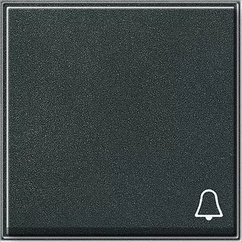 028667 Клавиша с символом "звонок" Антрацит Gira TX44