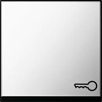 0287605 Клавиша с символом "ключ" Хром Gira