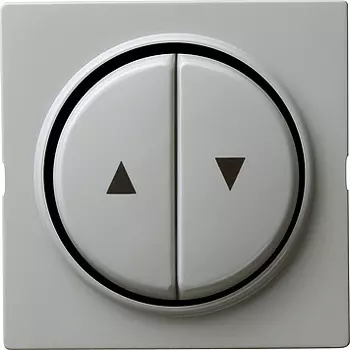 029442 Двойная клавиша для жалюзи со стрелками Серый Gira S-color