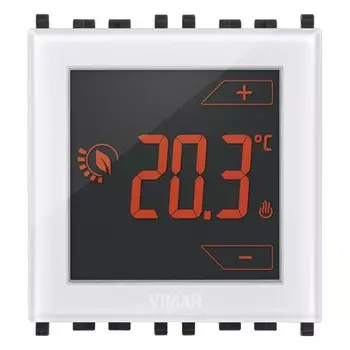 02950.B Сенсорный термостат 2M 120-230V белый Vimar