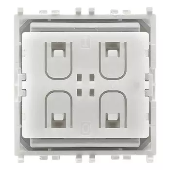 03925 4-кнопочный плоский элемент управления с радиочастотным передатчиком 2,4 ГГц Vimar Arke