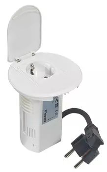 054085 Органайзер настольный 2К+З+USBcharge белая Legrand