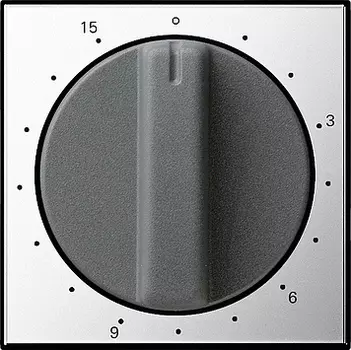 0640605 Накладка таймера 15 мин Хром Хром Gira