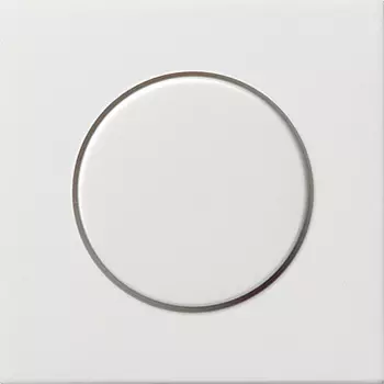 0650112 Накладка светорегулятора Белый Gira F100