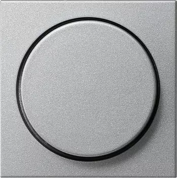 065026 Накладка светорегулятора Алюминий Gira